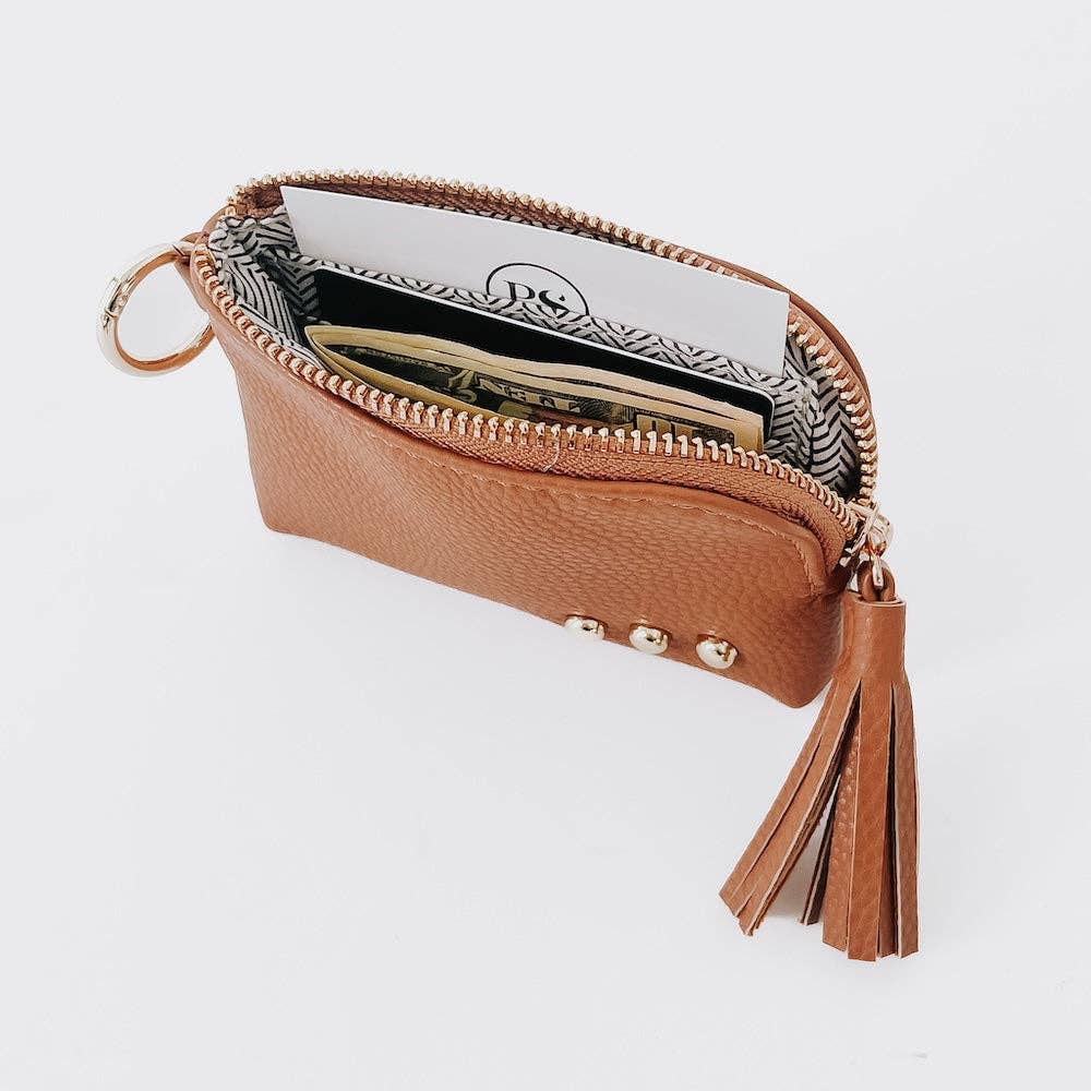 PS Paris Card Wallet: Woven Black
