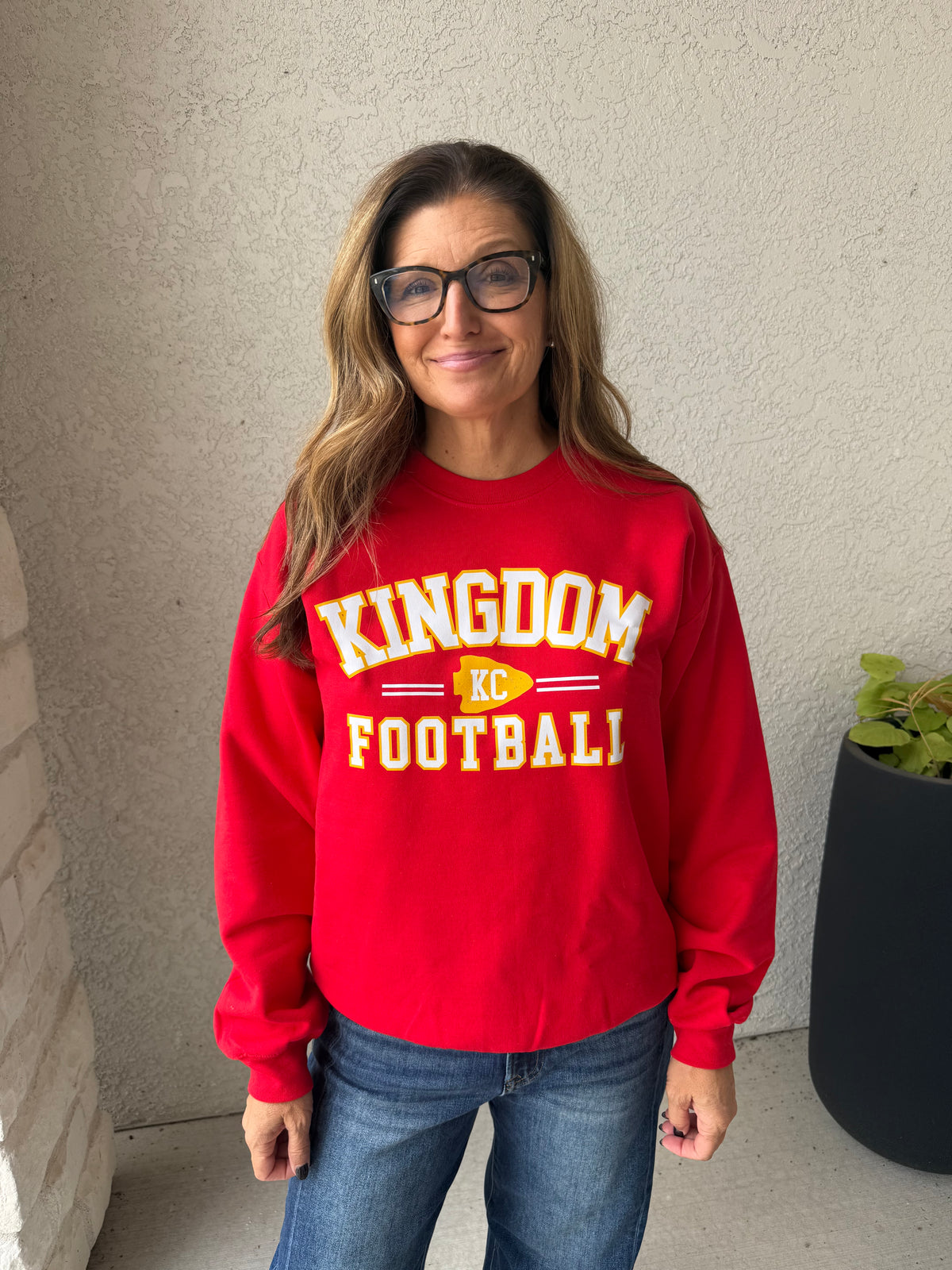 KC Kingdom Football Sweatshirt