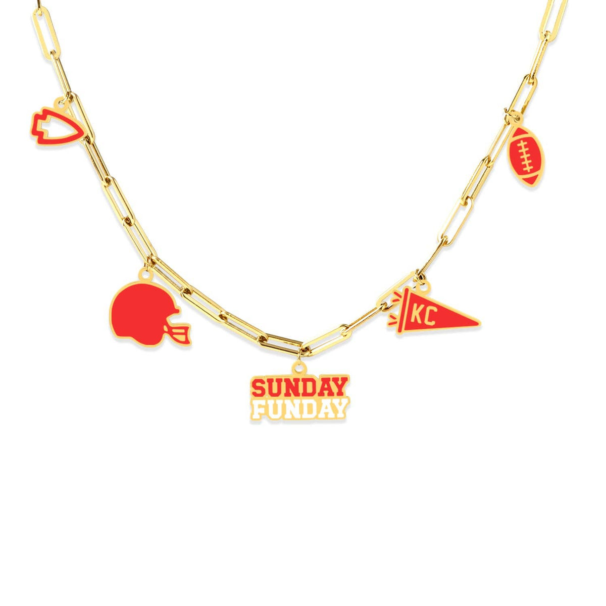 Kansas City Charm Necklace - Sunday Funday