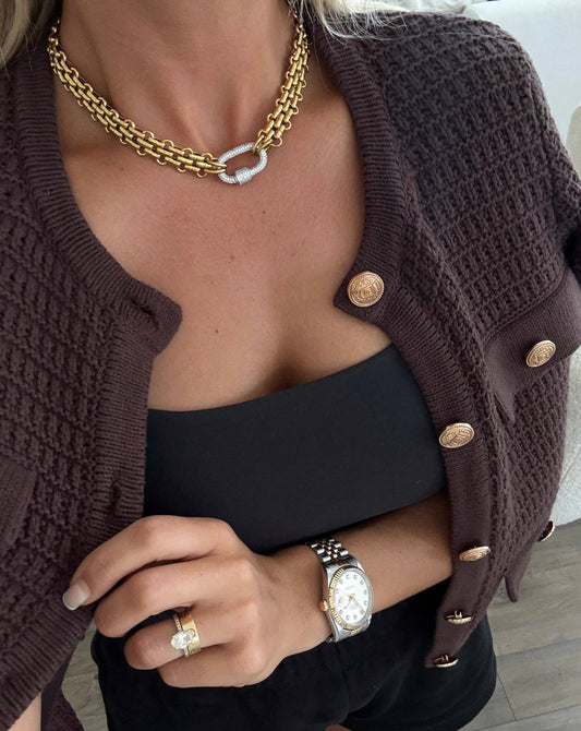 CHANSUTTPEARLS KRISTI NECKLACE 16"