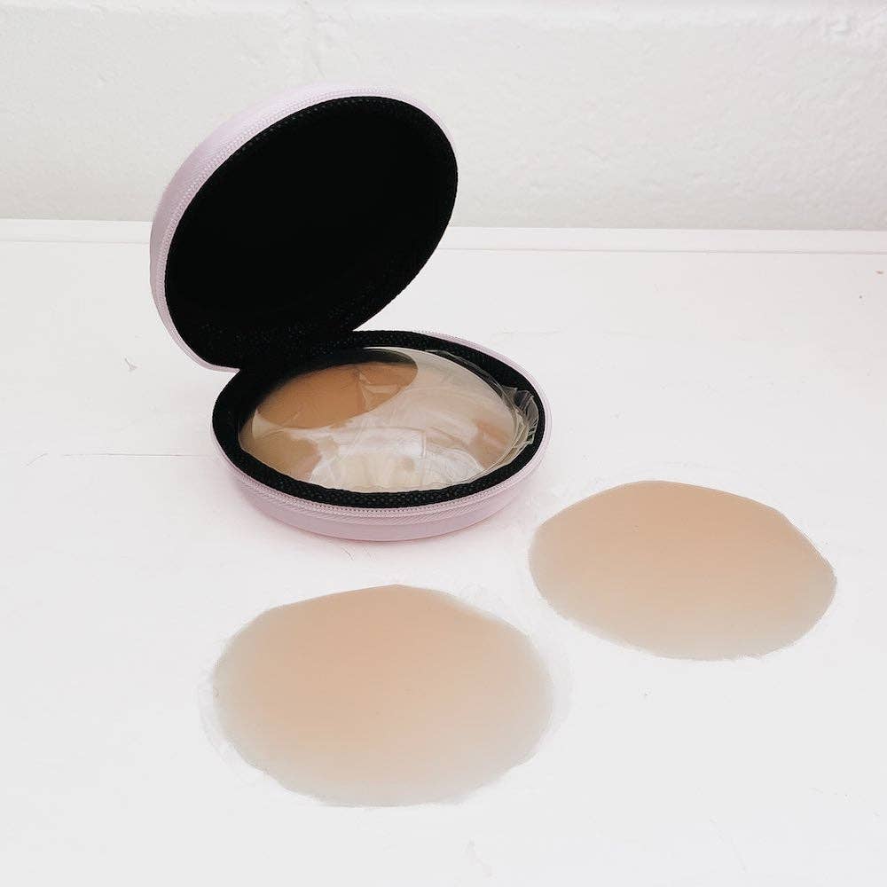 Avoid The Nip Slips Sticky Boobs Color shades:Caramel, Hazelnut, Espresso