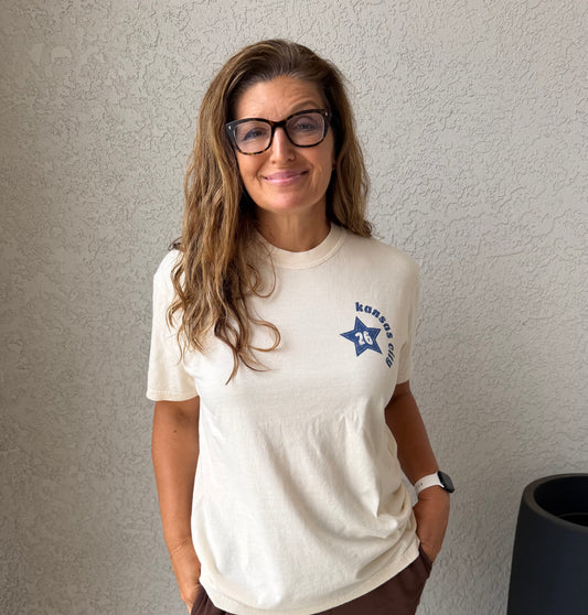 1KC World Stage Tee : Ivory