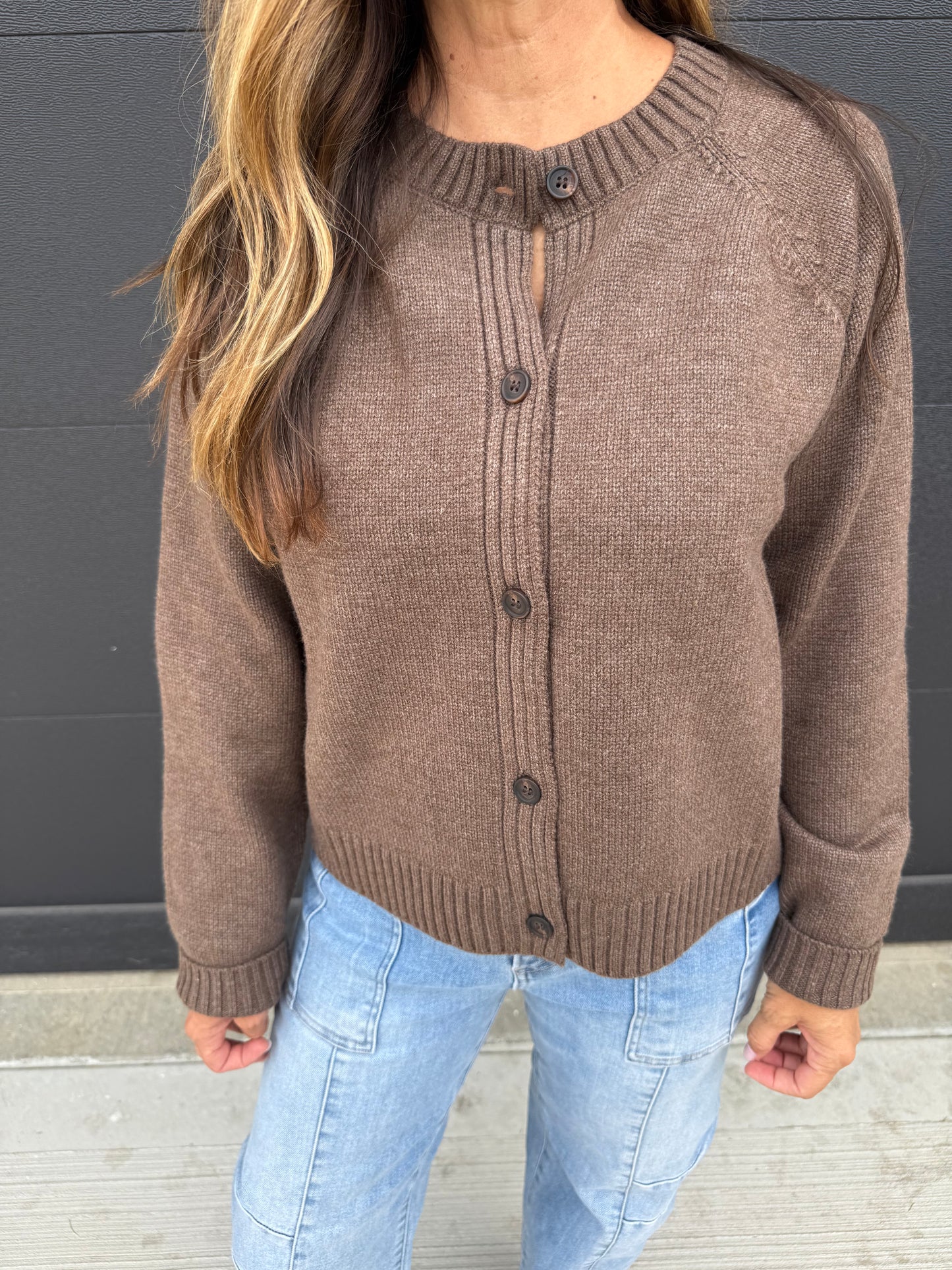 Danielle Cardigan - Brown
