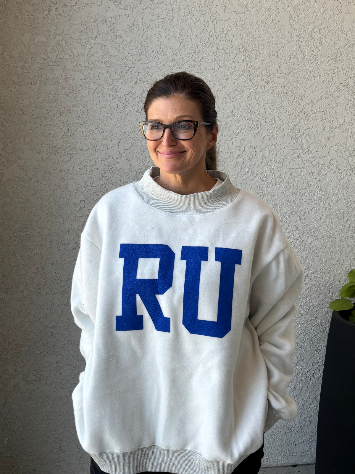 ROCKHURST/RU REVERSIBLE Mock Neck
