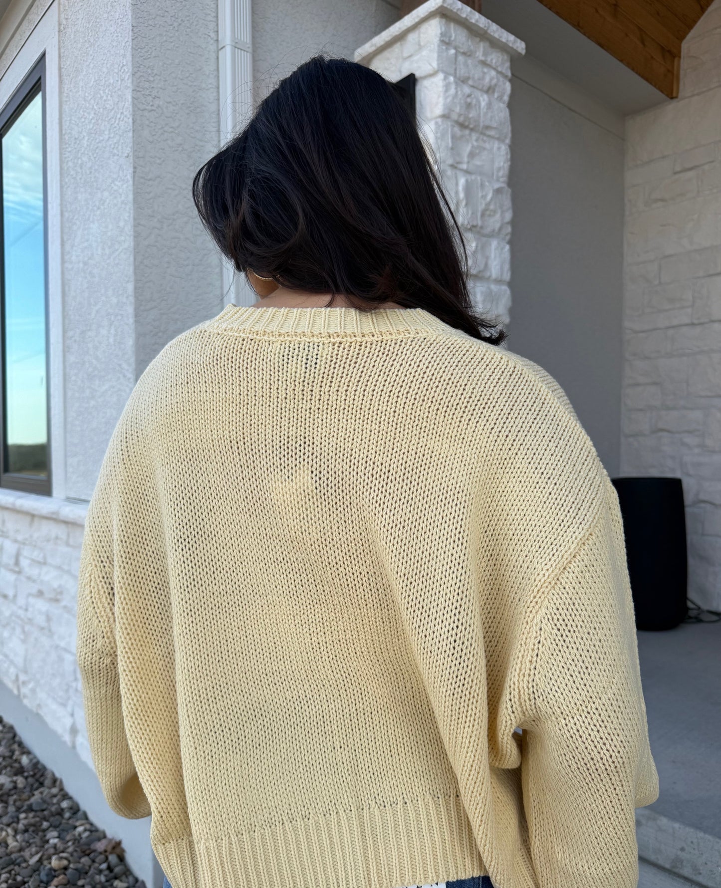 Balloon Sleeve Sweater