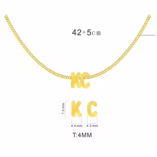 Kansas City Bubble KC Necklace