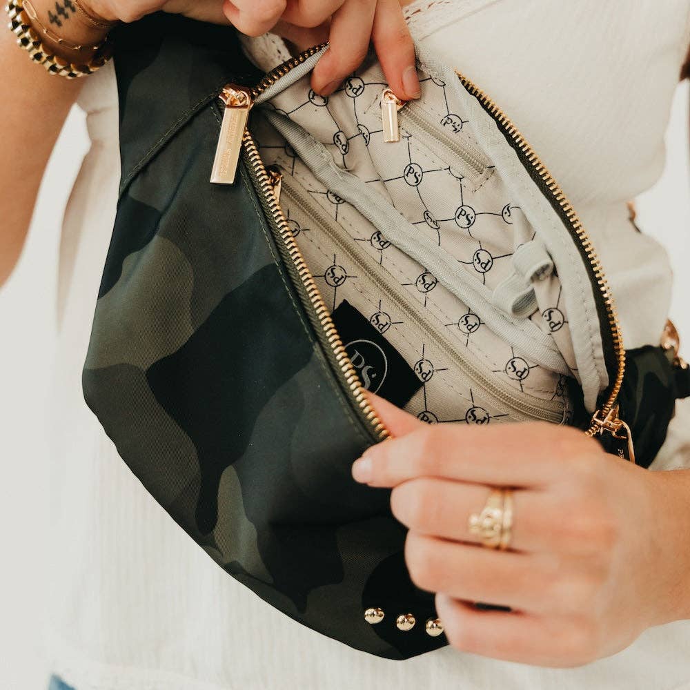 PS Nylon Susie Sidekick Bum Bag: Camouflage