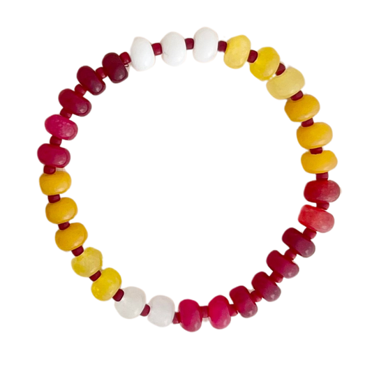 Kansas City Gemstone Candy Bracelet
